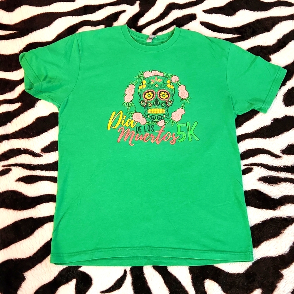 Green Day of the Dead Tee